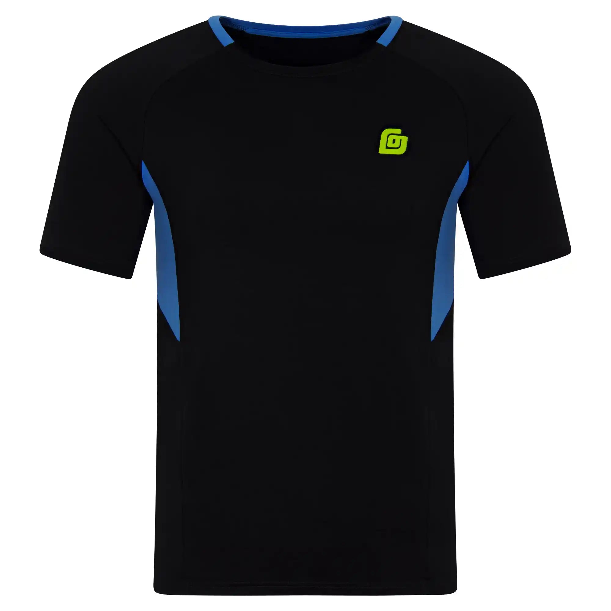 erren KiiGO T-Shirt in Schwarz. Fitness, Running, Workout. Stylisches Design aus 100% biologisch abbaubaren Fasern. Atmungsaktiv, schnelltrocknend, sportlicher Schnitt.